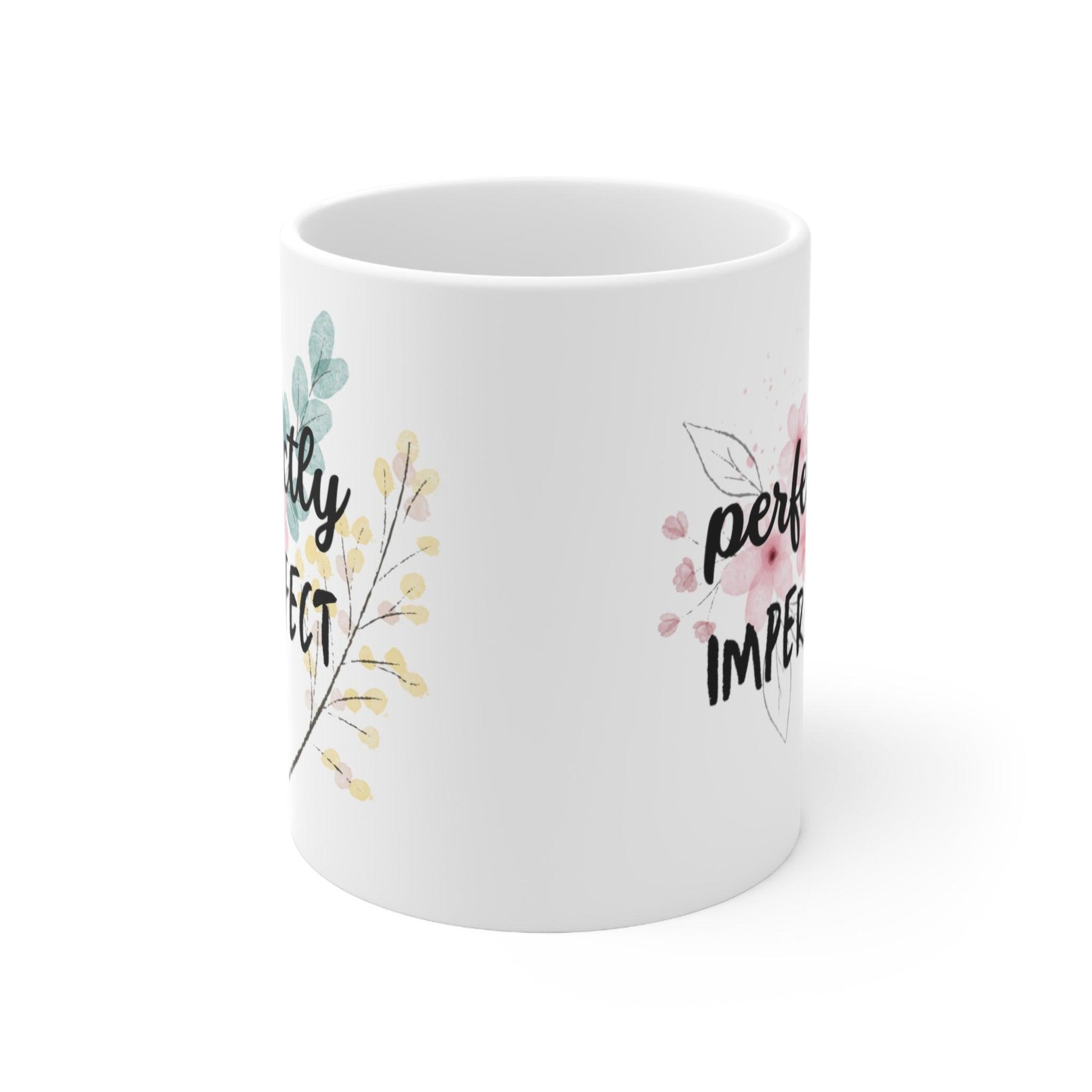 Neurodivergent Mental Health Mug - 'Perfectly Imperfect' Self Care Cup - Fidget and Focus