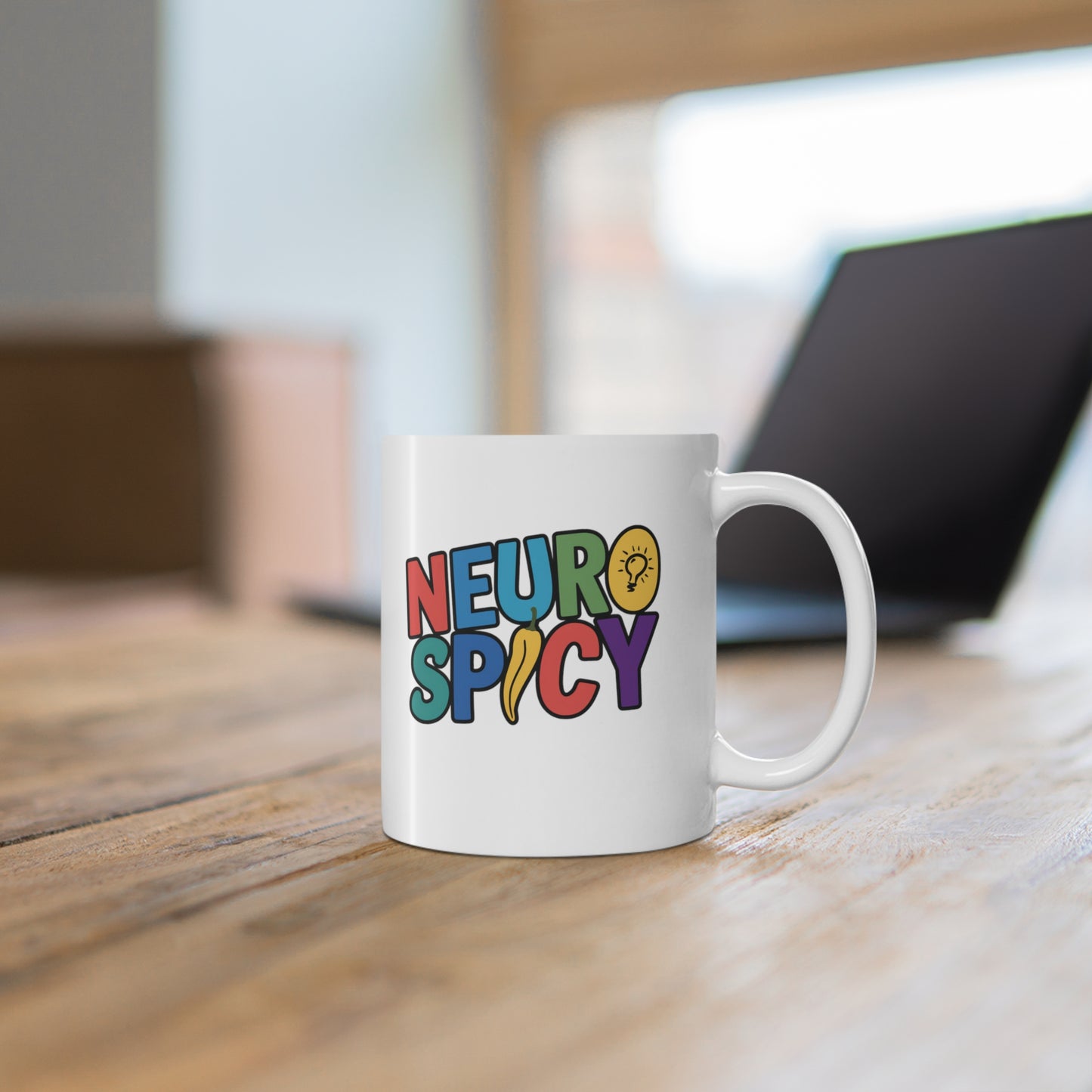 Neurospicy - Neurodiversity Awareness Mug: