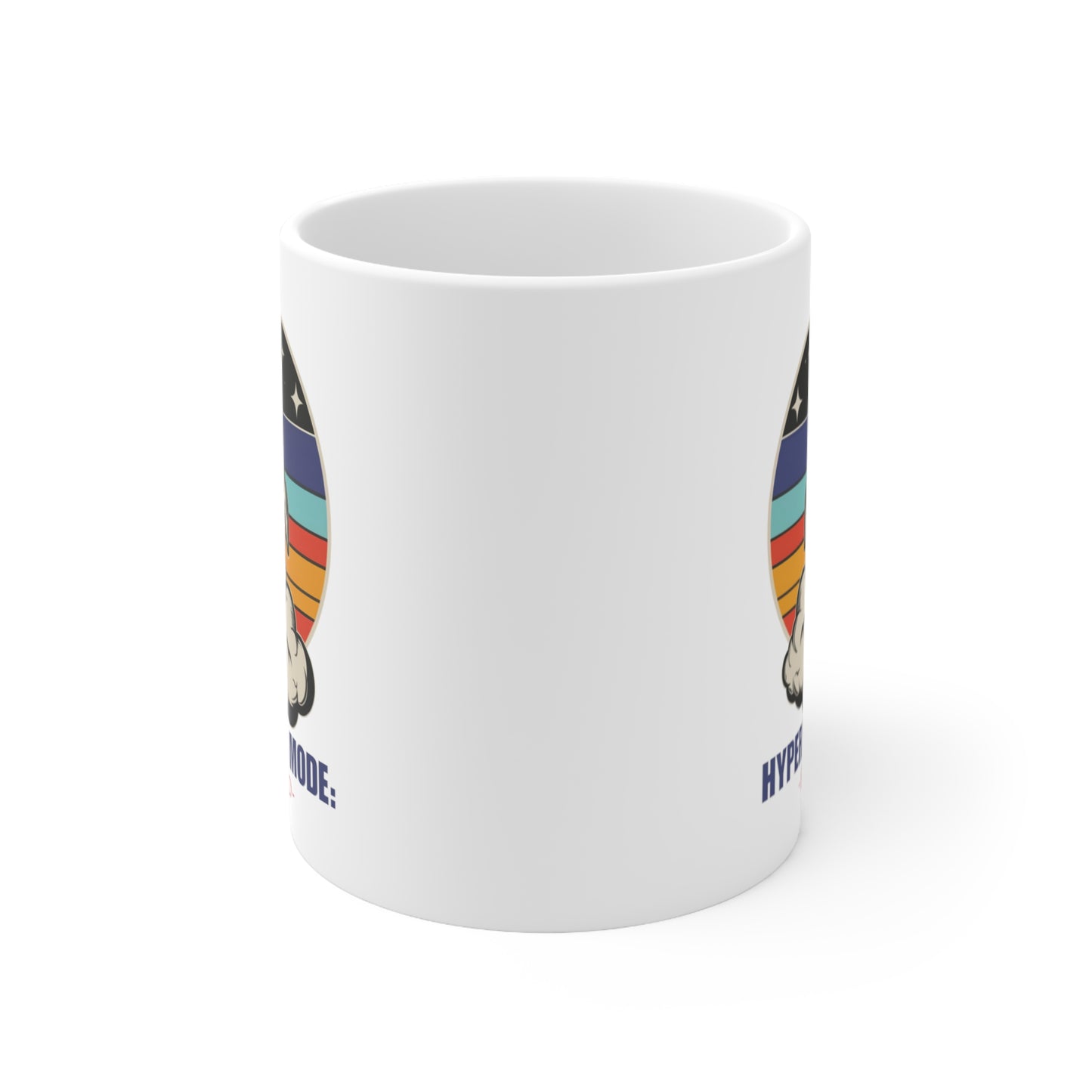 Hyperfocus: Engaged - Motivational Rocket Mug - Fidget and Focus