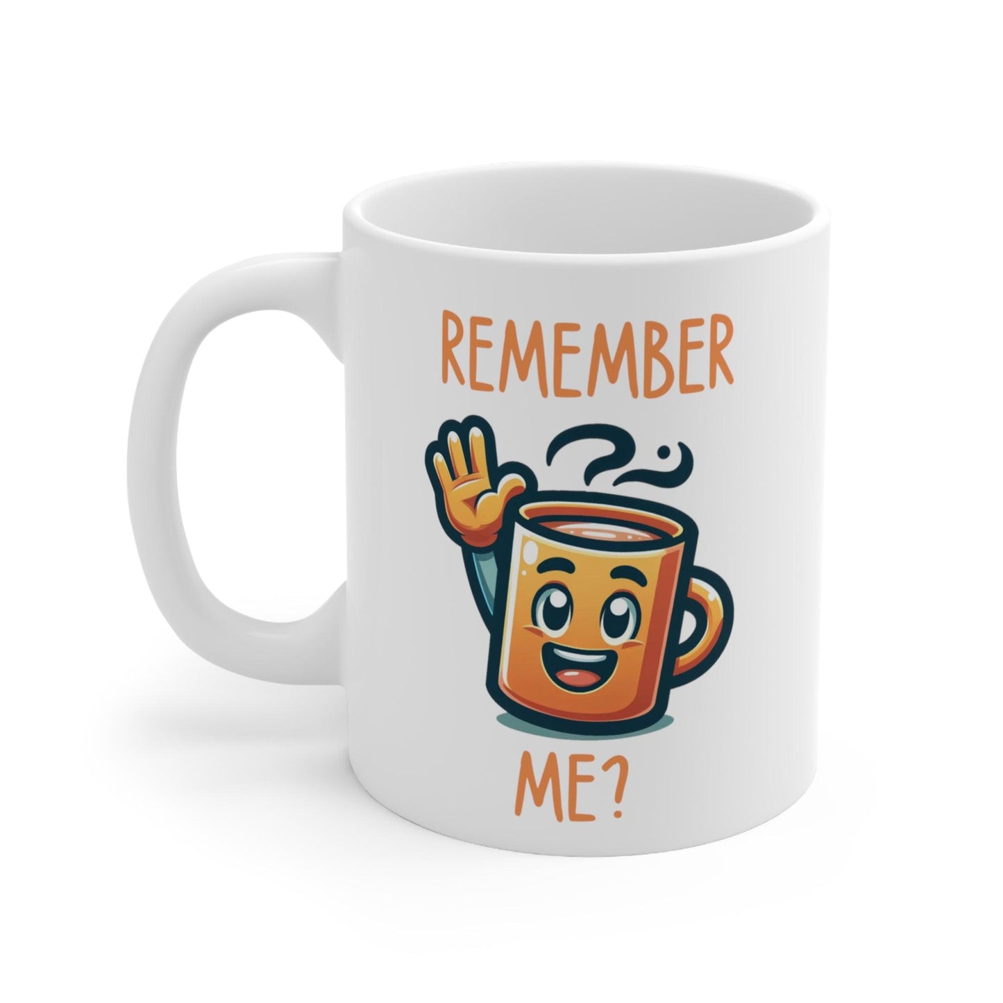 Forget-Me-Not Reminder Mug - Perfect Memory Aid Coffee Cup - Fidget and Focus