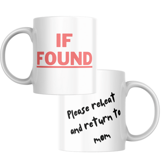 Reheat & Return Mom's Lifesaver Mug - Perfect for Busy Parents - Fidget and Focus