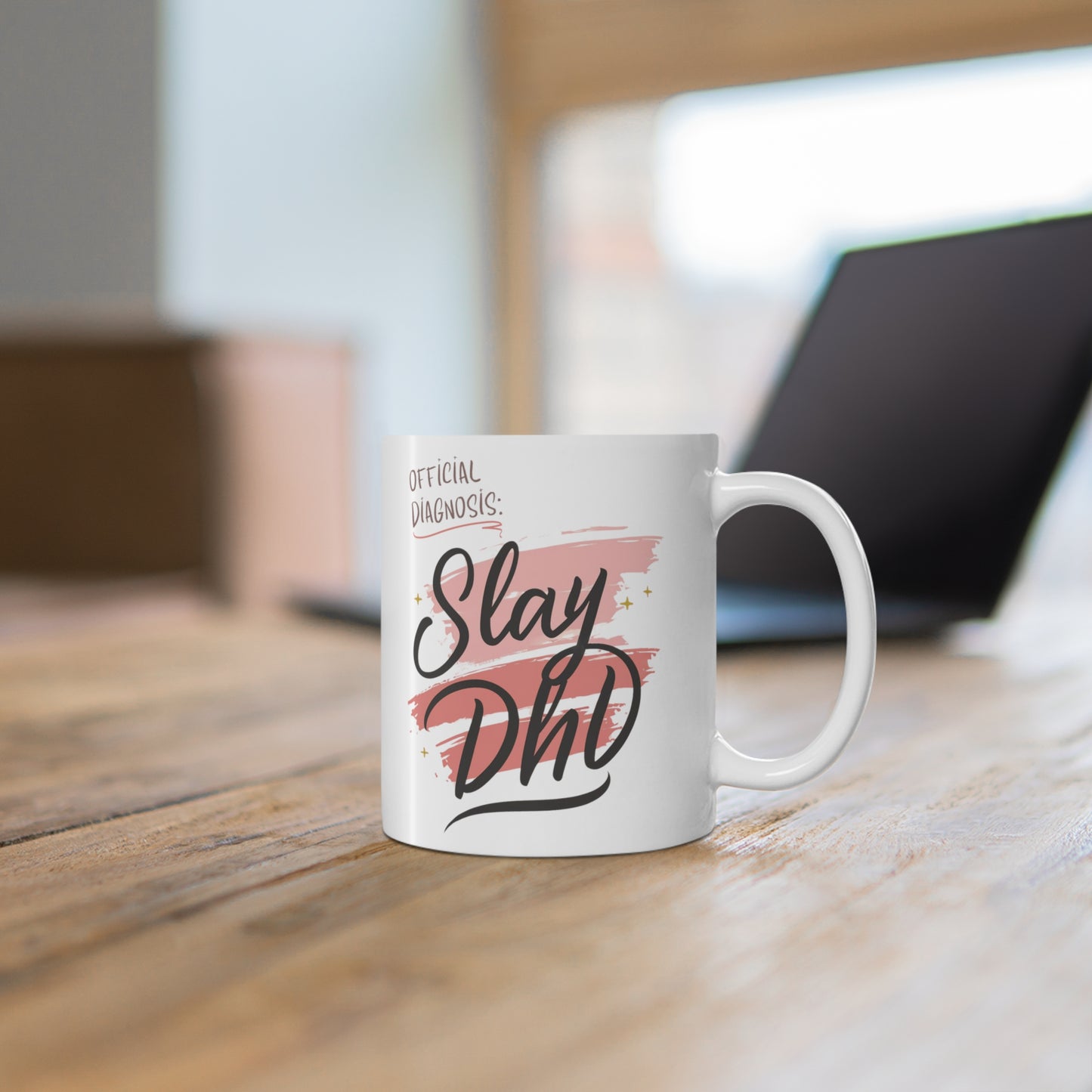 Slay DHD Mug - Embrace Neurodiversity - Fidget and Focus