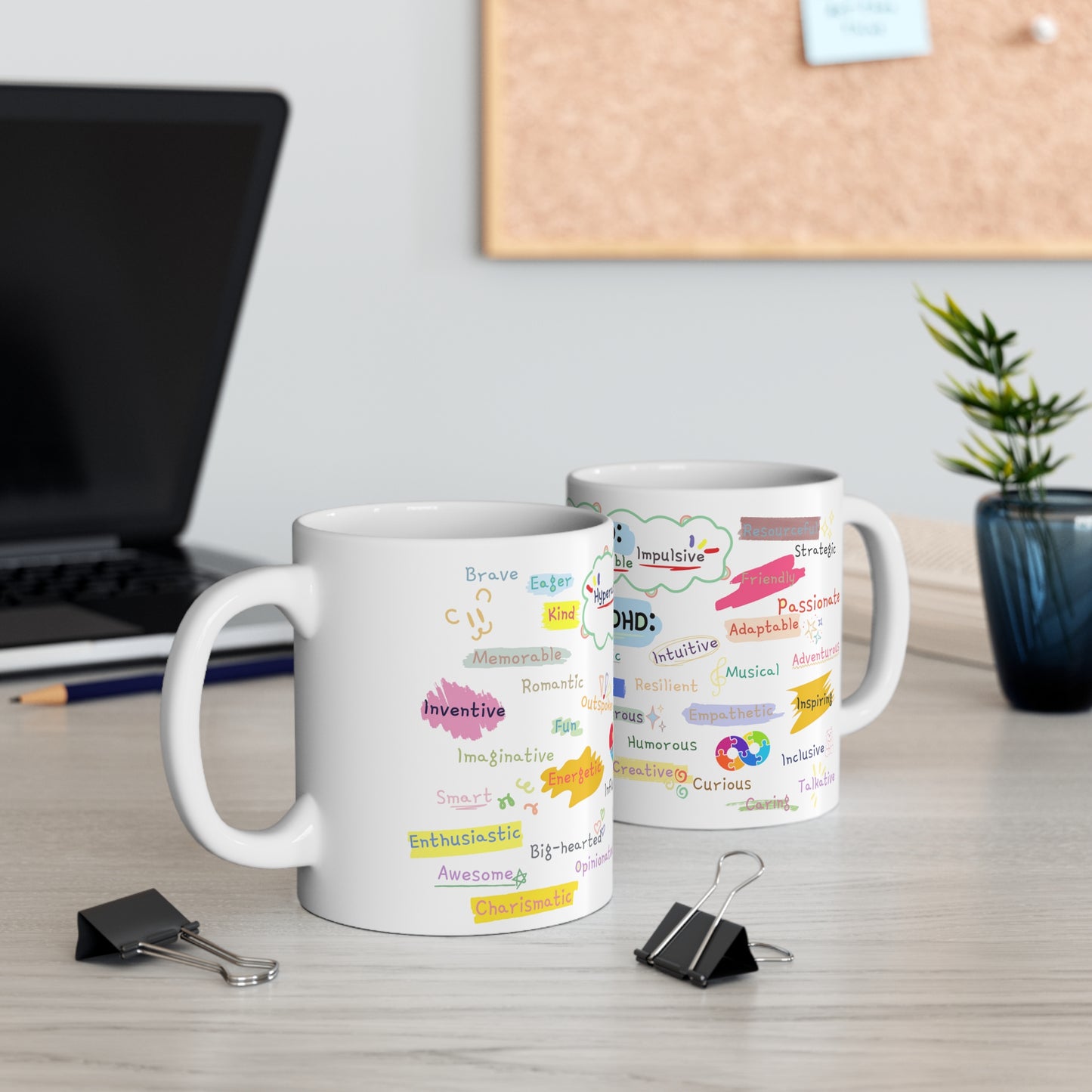 ADHD Strengths: Celebrating Positive Traits Mug - Fidget and Focus